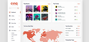 Website Design - Cinq Music Group